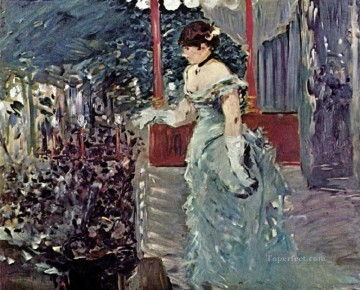 Édouard Manet Painting - Cantante en un café concierto Eduard Manet